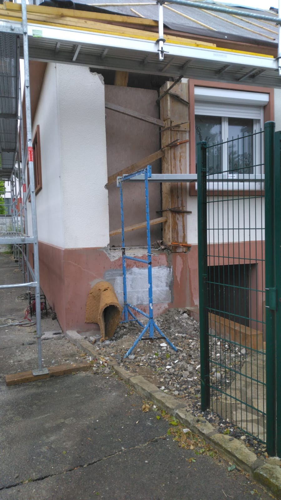 Création d'un nouvel accès extérieur